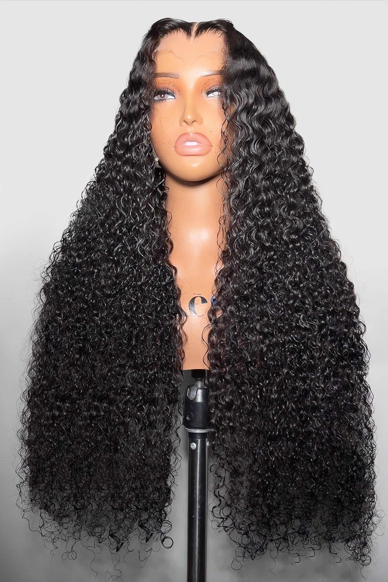 Keswigs 13x6 human hair HD Lace front wigs 200 density jerry curly lace frontal wigs