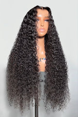 Keswigs 13x6 human hair HD Lace front wigs 180 density afro curly lace frontal wigs