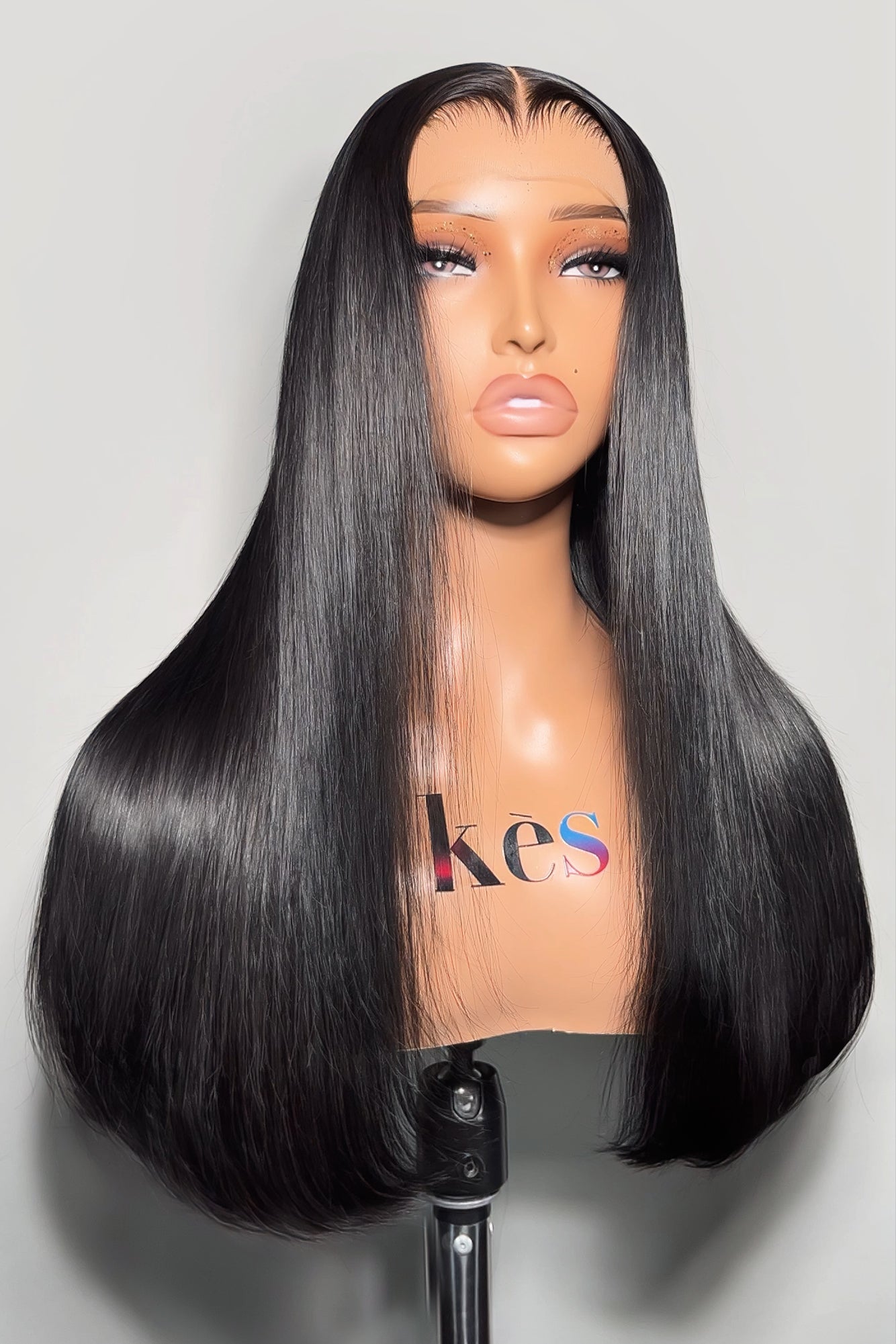 Keswigs 5x5 / 6x6 Glueless wig virgin human hair HD lace closure wigs 180 density straight wigs