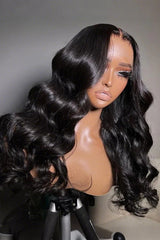 Keswigs 13x6 HD Lace front wigs virgin human hair 200 density lace frontal loose wave wigs