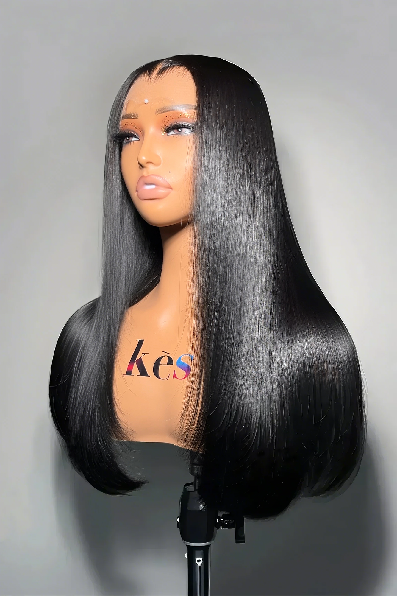 Keswigs 5x5 / 6x6 Glueless wig virgin human hair HD lace closure wigs 180 density straight wigs