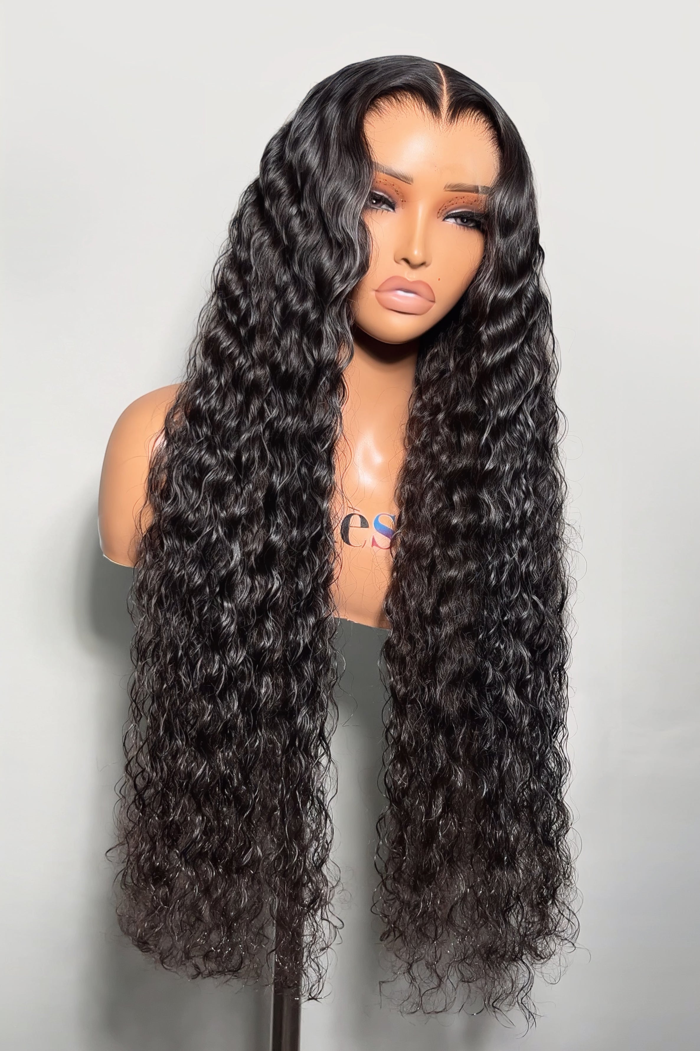 Keswigs 5x5 / 6x6 Glueless wig human hair HD lace closure wigs 200 density burmese curly wave wigs