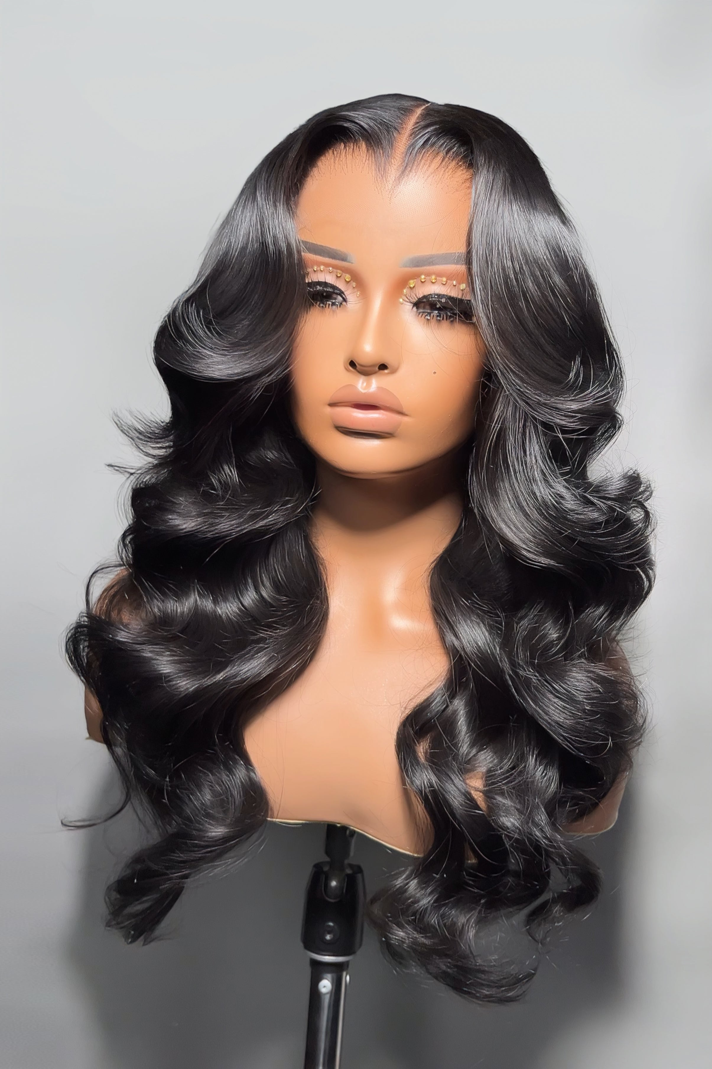 Keswigs 5x5 Glueless wig human hair HD lace closure wigs 180 density body wave wigs