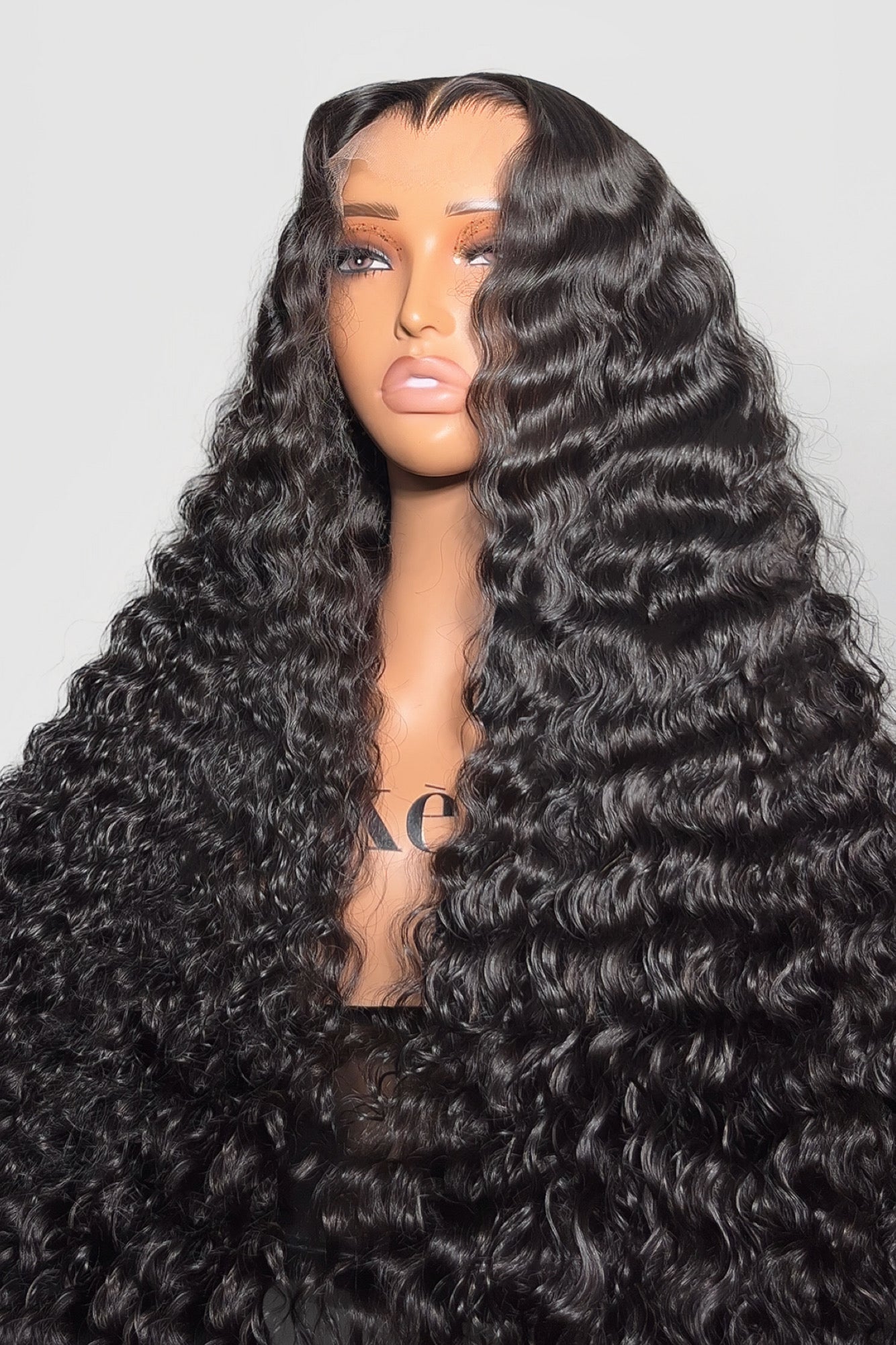 Keswigs 13x6 human hair HD Lace front wigs 200 density Burmese curly lace frontal wigs