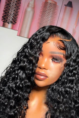 Keswigs 13x6 HD Lace front wigs virgin human hair 200 density lace frontal burmese curly wave wigs