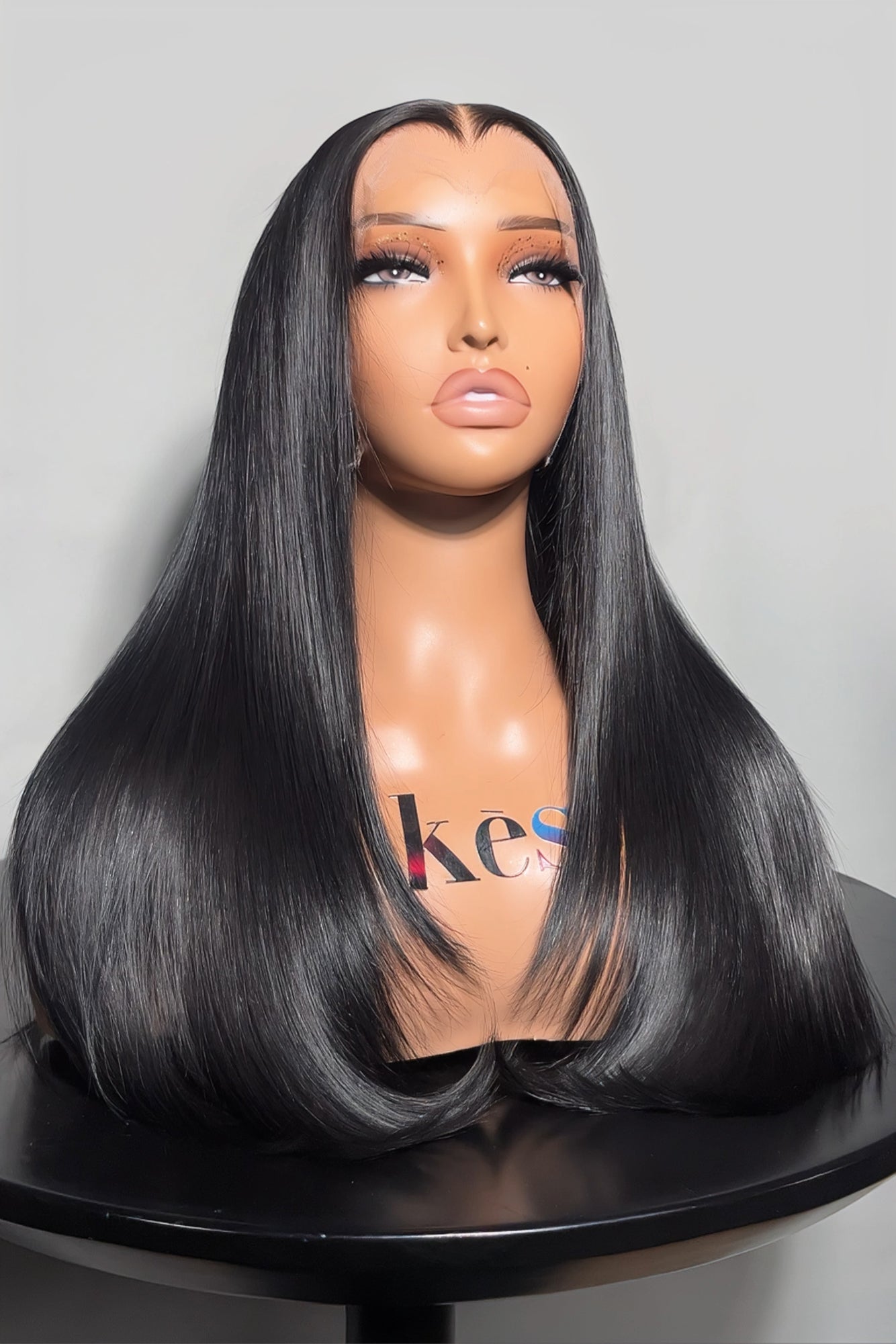 Keswigs 13x6 human hair HD Lace front wigs 180 density straight lace frontal wigs