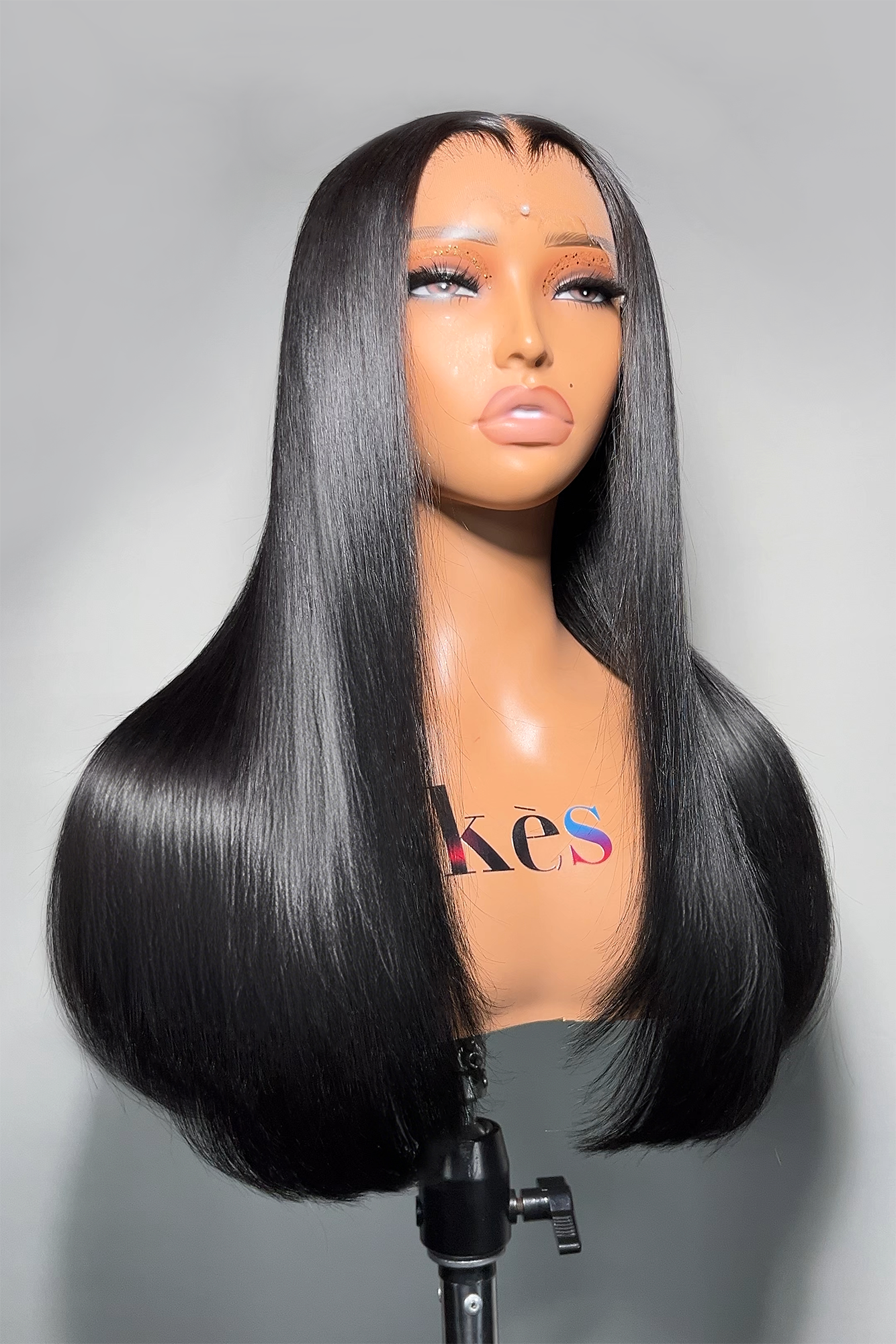 Keswigs 5x5 / 6x6 Glueless wig virgin human hair HD lace closure wigs 180 density straight wigs