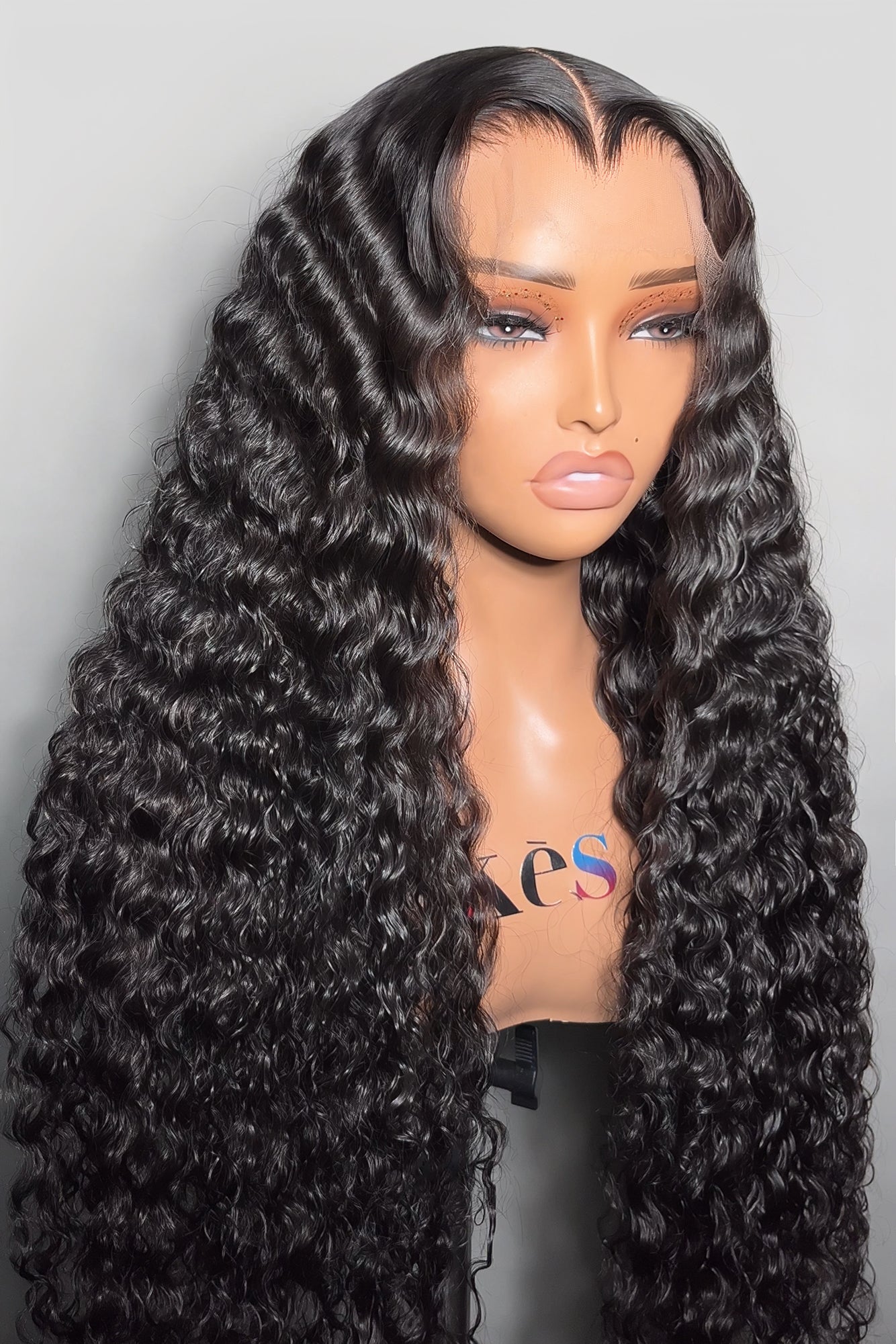 Keswigs 13x6 human hair HD Lace front wigs 200 density Burmese curly lace frontal wigs