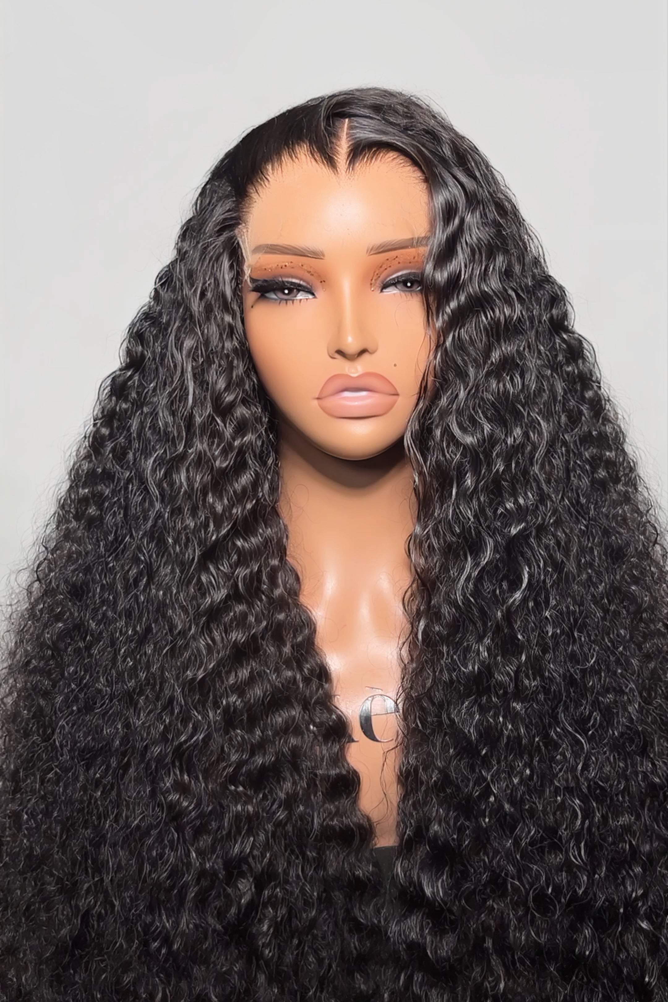 Keswigs 5x5 / 6x6 Glueless wig human hair HD lace closure wigs 200 density jerry curly wave wigs