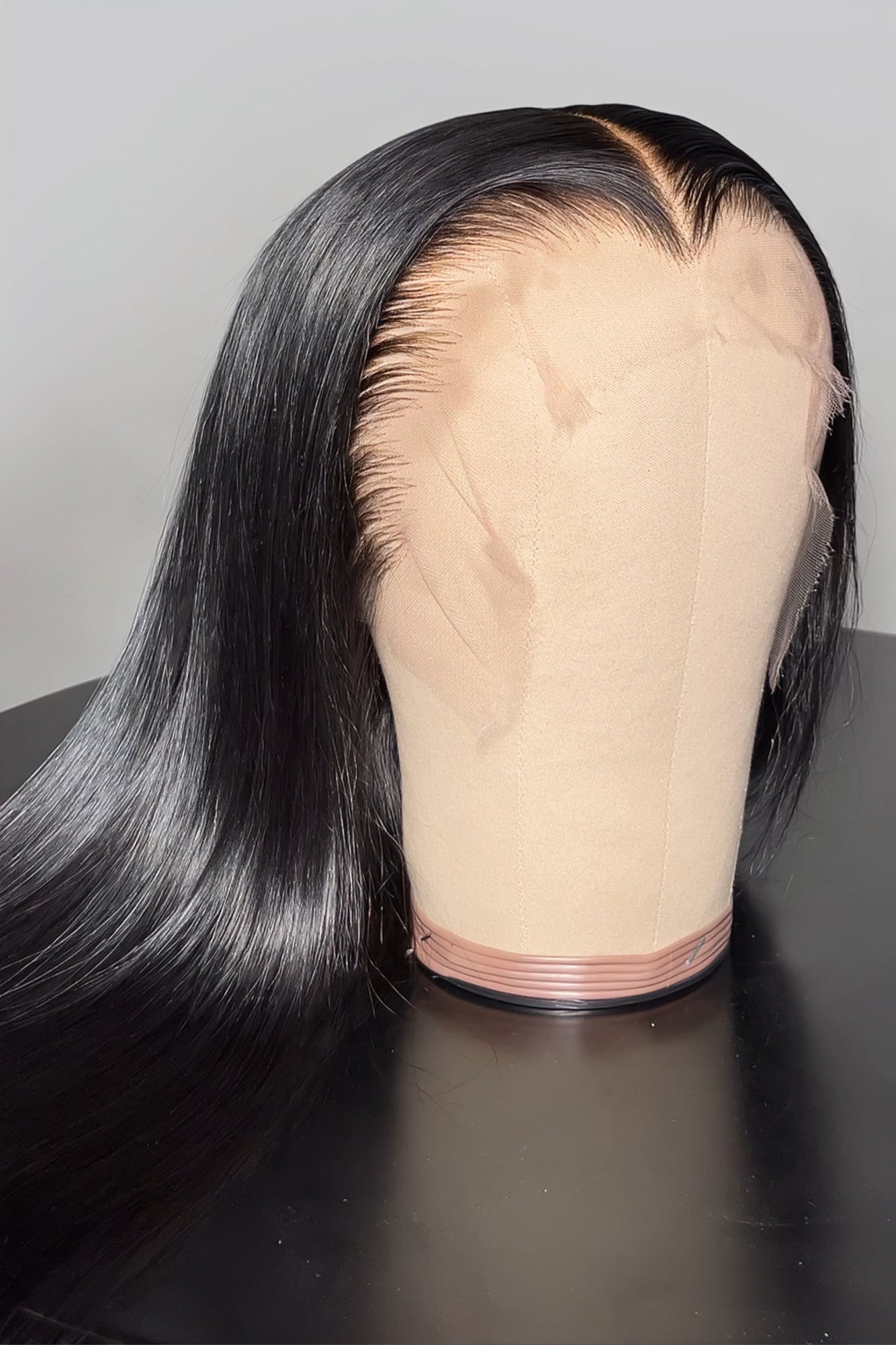 Keswigs 13x6 human hair HD Lace front wigs 180 density straight lace frontal wigs