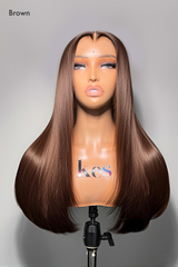 Keswigs 5x5 / 6x6 Glueless wig virgin human hair HD lace closure wigs 180 density straight wigs