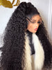 13x6 deep parting Afro curly lace frontal wigs