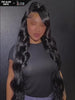 KES X glammedbytracey 30 inch 5x5 Glueless human hair HD lace closure wigs 200% density body wave wigs natural color