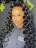 KES X glammedbytracey 26 inch 5x5 Glueless human hair HD lace closure wigs 200% density deep wave wigs natural color