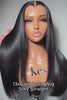 Keswigs 13x6 human hair HD Lace front wigs 180 density straight lace frontal wigs